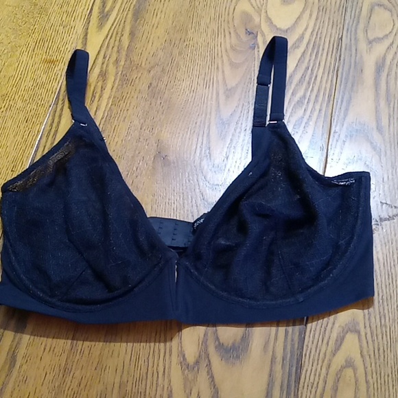 ADDICTION BRA 32F Intimates Womens New UNDERWIRE Black Lingerie - Picture 2 of 8